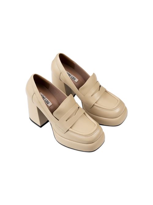 mocassino pelle natalie BIBI LOU | 543P10VK-AABEIGE